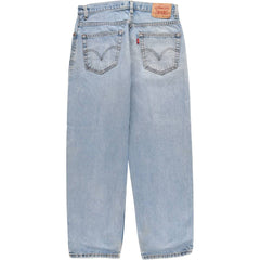 00'S Levi's 550 Relaxed Fit Tapered Denim Pants Men's W33 cotton blue type Vintage Second Hand