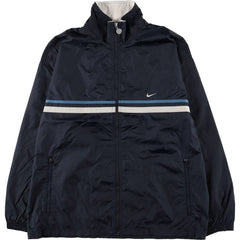 00'S Nike Nylon Jacket Men's Size L Nylon navy blue type Vintage Second Hand