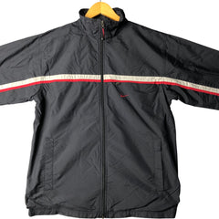 00'S Nike Nylon Jacket Men's M size Nylon black type Vintage Second Hand