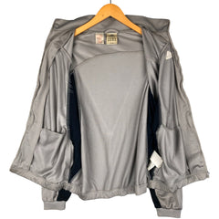 00'S adidas jersey track jacket, men's size S polyester gray type Vintage Second Hand