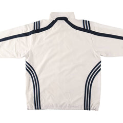 00'S adidas windbreaker, men's size M polyester white type Vintage Second Hand