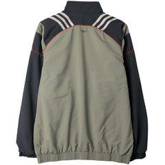 00'S adidas windbreaker, men's size S polyester gray type Vintage Second Hand
