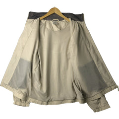 00'S adidas windbreaker, men's size M polyester Beige type Vintage Second Hand