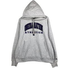 00'S Champion PREMIUM REVERSE WEAVE Premium Reverse Weave Sweat Pullover Hoodie Men's XL unclear gray type Vintage Second Hand