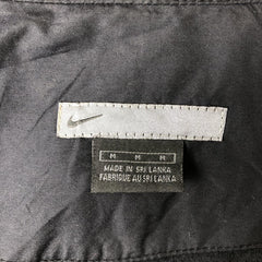 00'S Nike Nylon Jacket Men's M size Nylon black type Vintage Second Hand