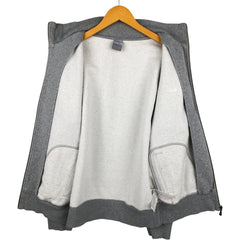 00'S Nike full zip sweatshirt, men's size M cotton gray type Vintage Second Hand