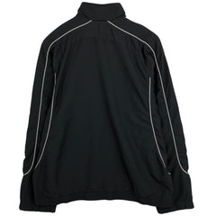 00'S adidas windbreaker, men's size L polyester black type Vintage Second Hand