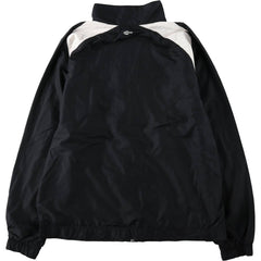 00'S adidas windbreaker, men's size L polyester black type Vintage Second Hand