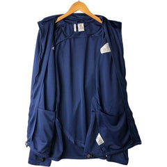 00'S adidas jersey track jacket, men's XL size polyester blue type Vintage Second Hand