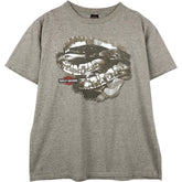 00'S Harley-Davidson Eagle Pattern Motorcycle Bike T-shirt Made in USA Men's XL cotton gray type Vintage Second Hand