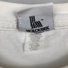 00'S Harley-Davidson Motorcycle Bike T-shirt Made in USA Men's L size cotton white type Vintage Second Hand