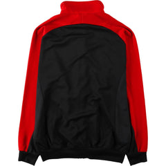 00'S adidas jersey track jacket, men's size M cotton black type Vintage Second Hand