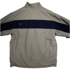 00'S Nike Nylon Jacket Men's Size L Nylon Khaki type Vintage Second Hand