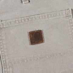 00'S Carhartt Dungaree Fit Duck Painter Pants Men's W32 equivalent cotton Beige type Vintage Second Hand