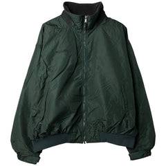 00'S Columbia padded jacket, puffer jacket, men's XL size Nylon dark green Vintage Second Hand