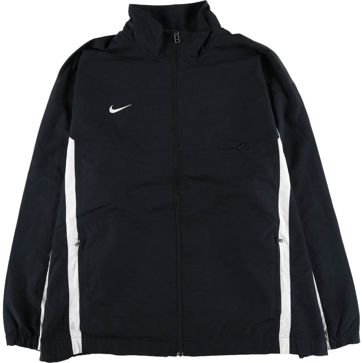 00'S Nike NIKE TEAM Windbreaker Men's XL polyester black type Vintage Second Hand