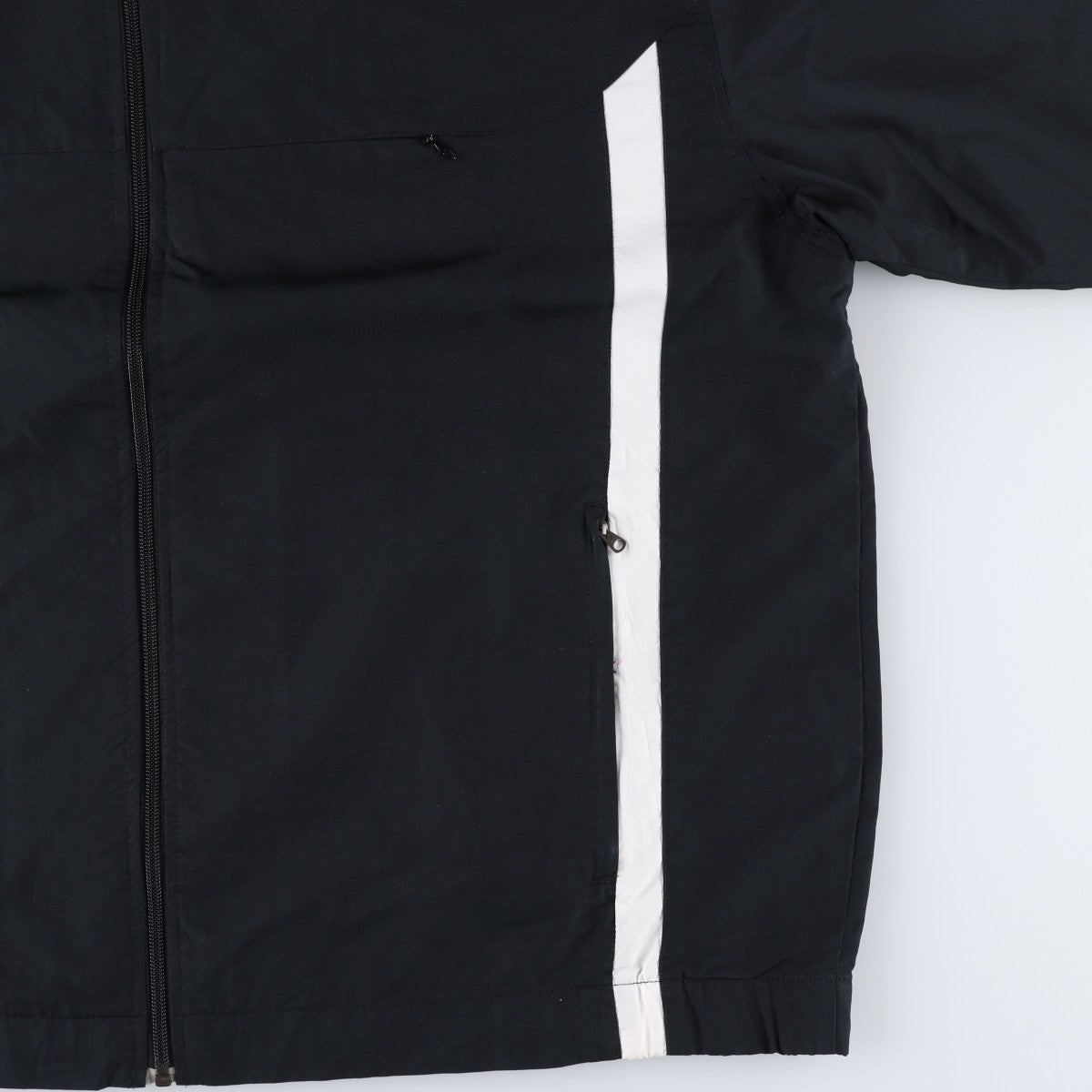 00'S Nike NIKE TEAM Windbreaker Men's XL polyester black type Vintage Second Hand