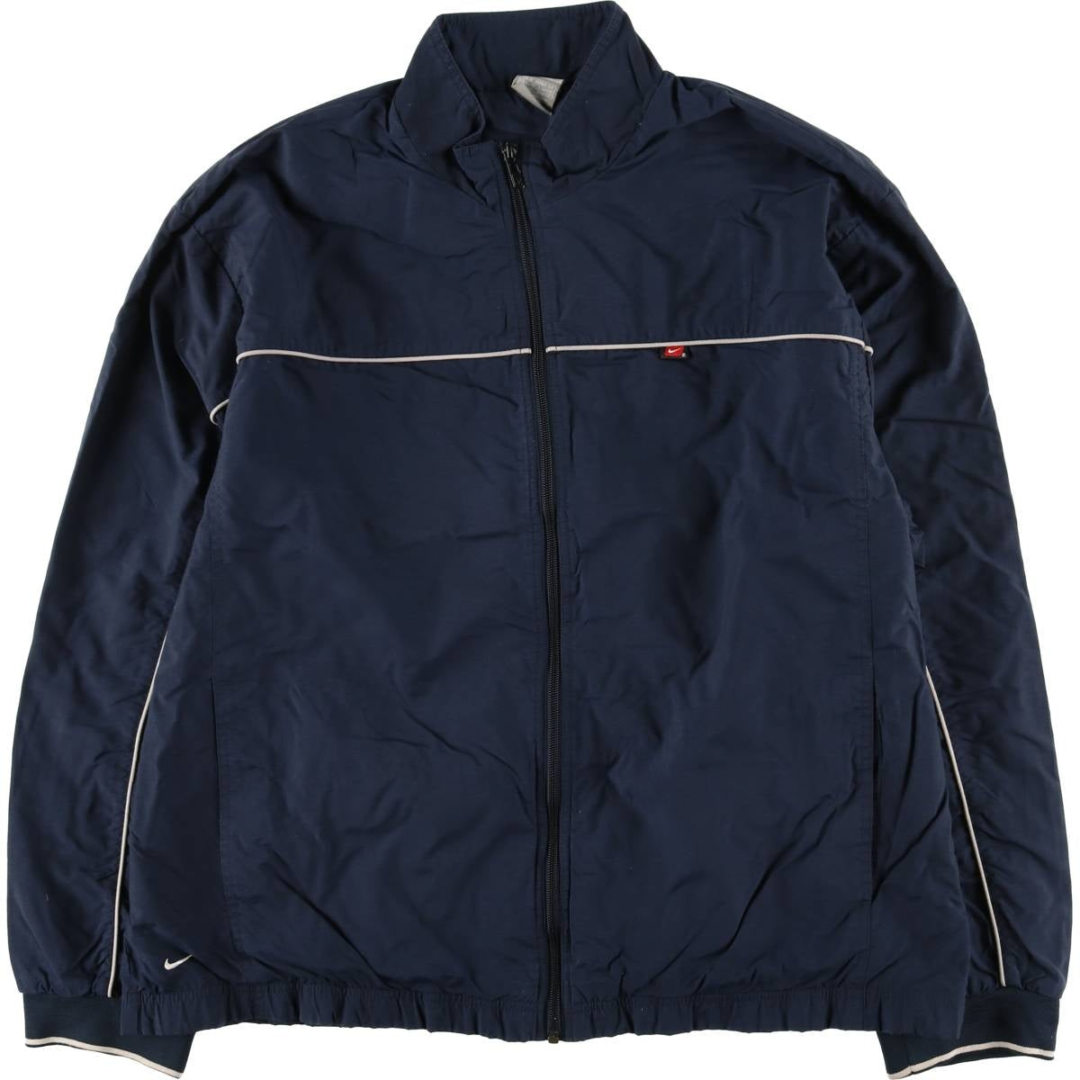 00'S Nike Nylon Jacket Men's XL Nylon navy blue type Vintage Second Hand
