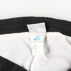 00'S Adidas warm-up pants, nylon pants, rustling pants, men's size M polyester black type Vintage Second Hand