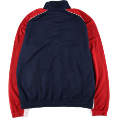 00'S Nike Jersey Track Jacket Men's L size polyester navy blue type Vintage Second Hand