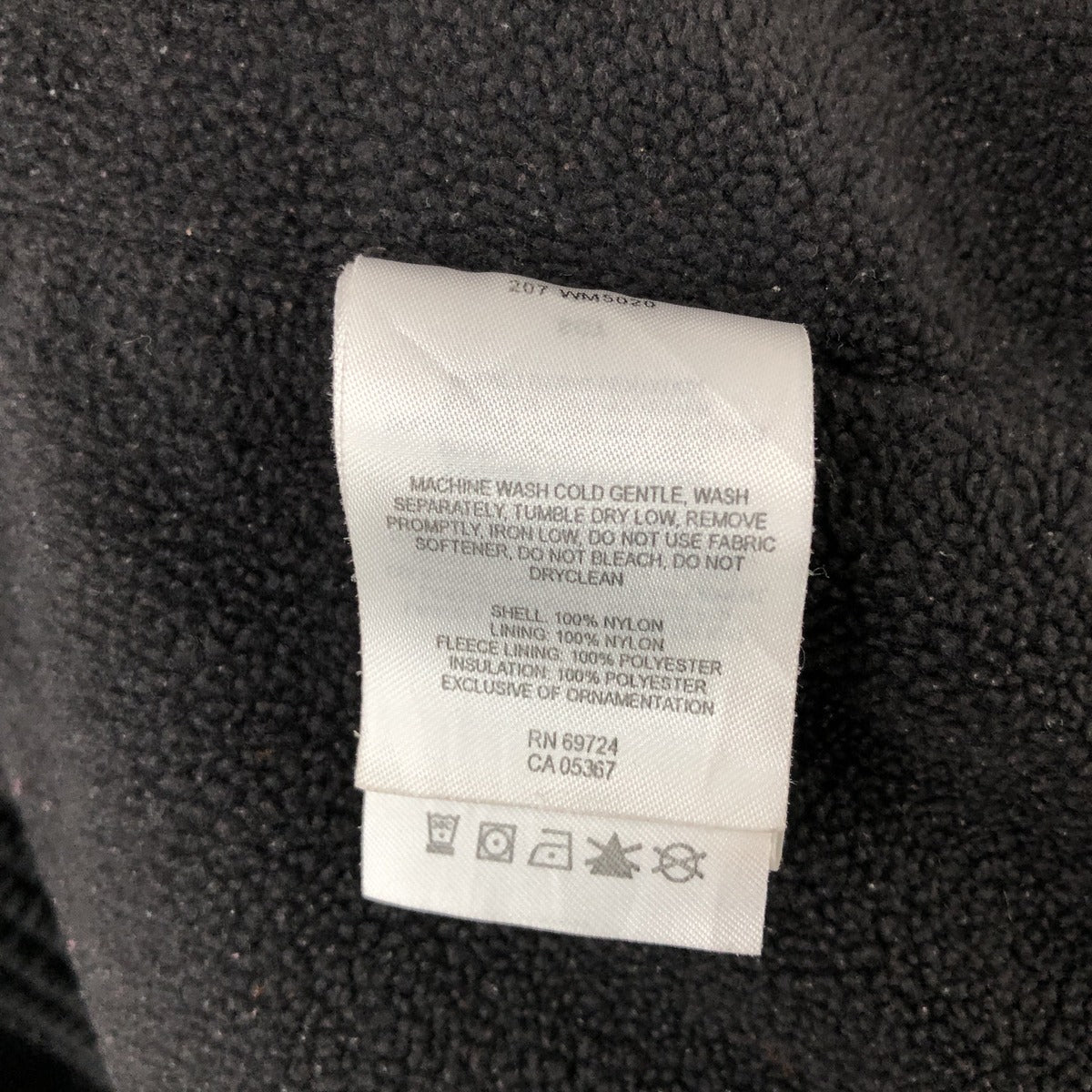 00'S Columbia padded jacket, puffer jacket, men's XL size Nylon black type Vintage Second Hand