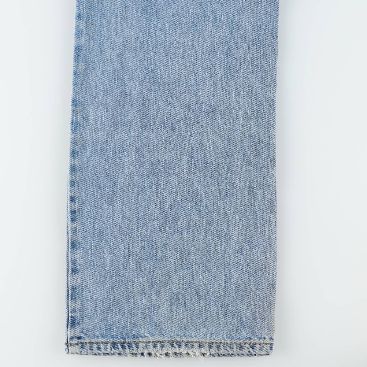 00'S Levi's 517 BOOT CUT Bootcut denim pants for men, size w35 cotton blue type Vintage Second Hand
