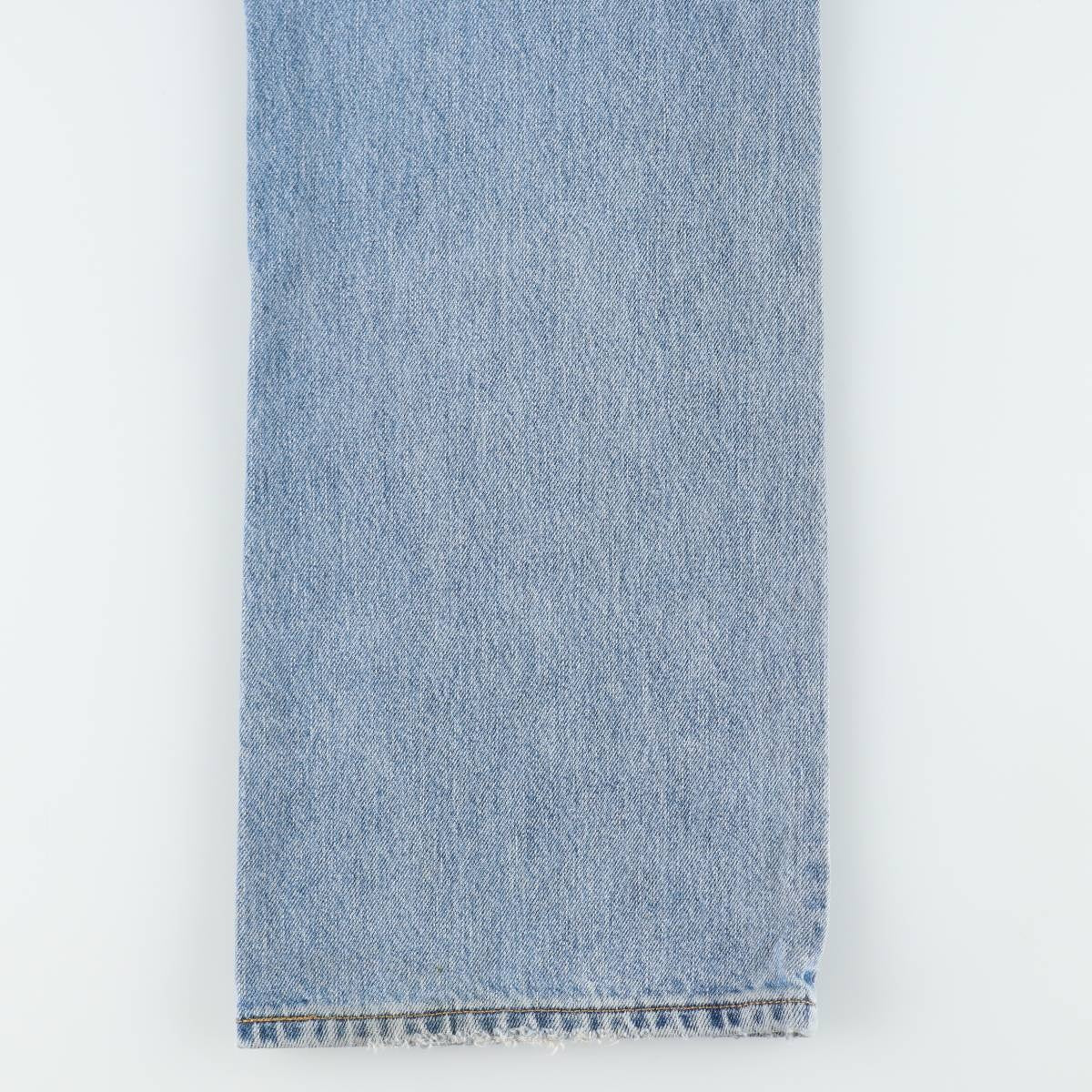 00'S Levi's 517 BOOT CUT Bootcut denim pants for men, size w35 cotton blue type Vintage Second Hand
