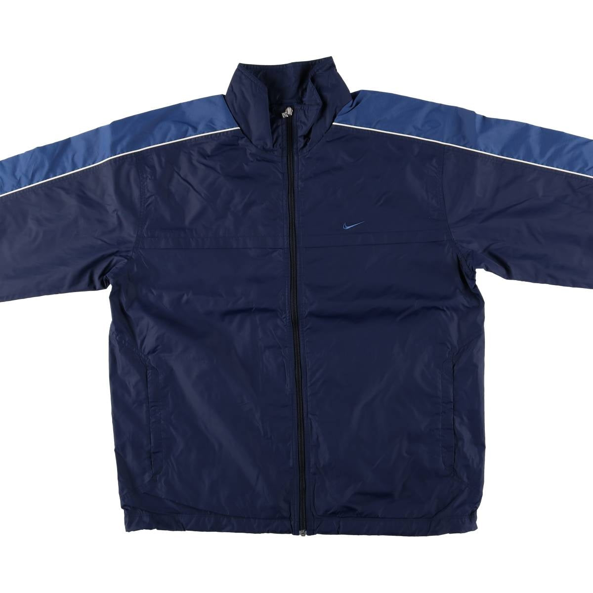 00'S Nike Nylon Jacket Men's Size L Nylon navy blue type Vintage Second Hand
