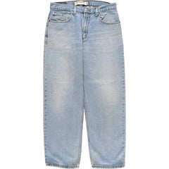 00'S Levi's 550 Relaxed Fit Tapered Denim Pants Men's W33 cotton blue type Vintage Second Hand