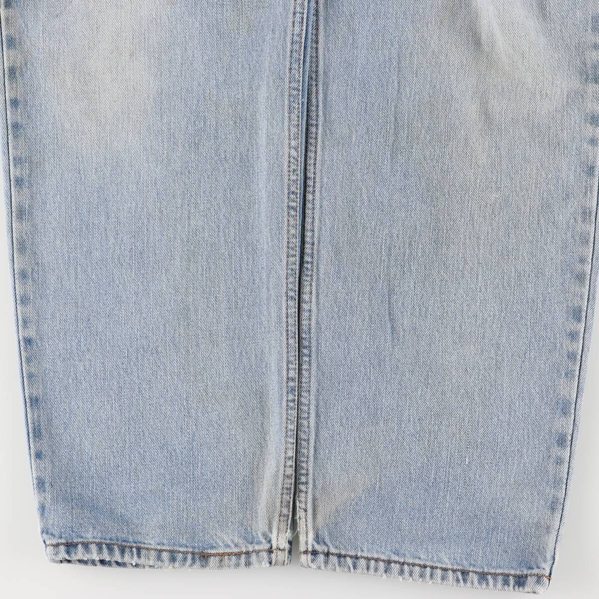 00'S Levi's 550 Relaxed Fit Tapered Denim Pants Men's W33 cotton blue type Vintage Second Hand