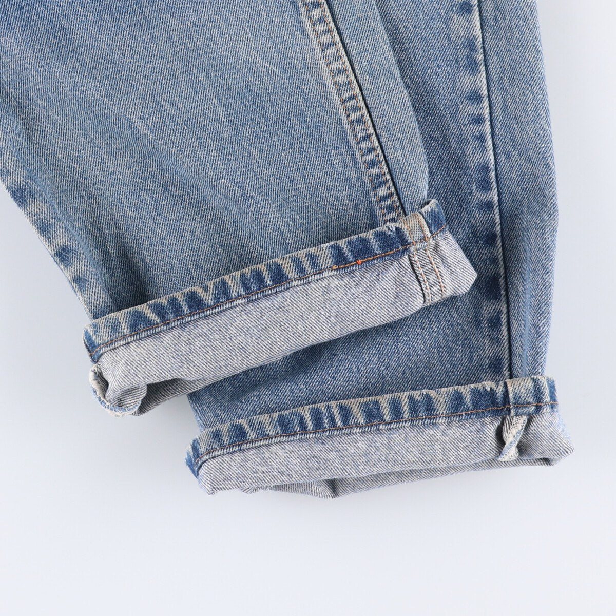 00'S Levi's 505 REGULAR FIT STRAIGHT LEG tapered denim pants for men, size w32 cotton blue type Vintage Second Hand