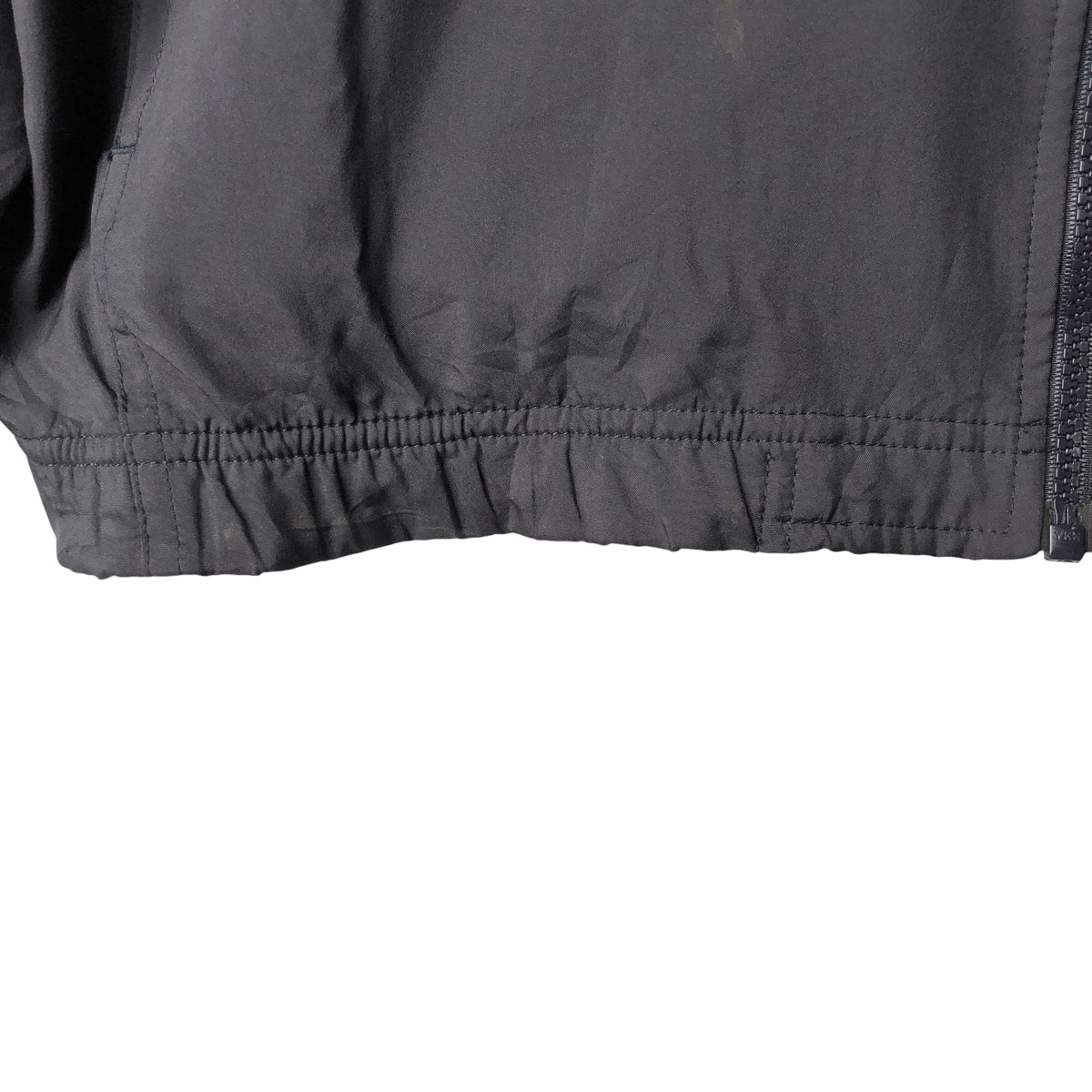 00'S adidas windbreaker, men's size M polyester navy blue type Vintage Second Hand