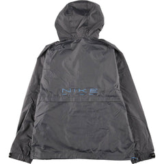 00'S Nike Anorak Parka Men's Size S Nylon gray type Vintage Second Hand