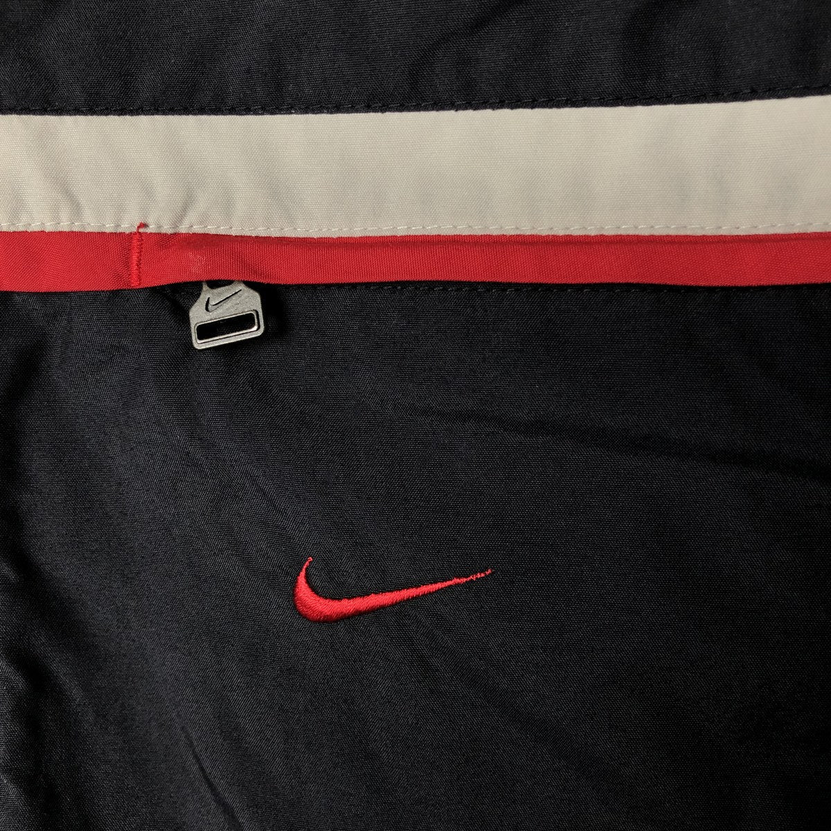 00'S Nike Nylon Jacket Men's M size Nylon black type Vintage Second Hand