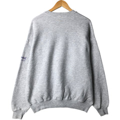 00'S Jerzees printed sweatshirt, men's size XL unclear gray type Vintage Second Hand