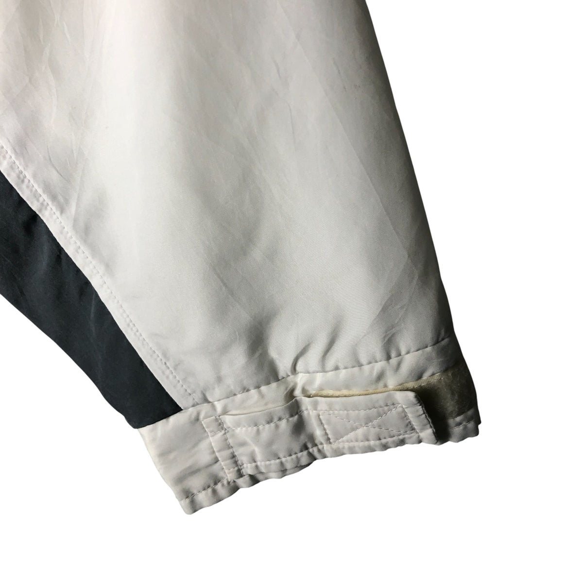 00'S adidas windbreaker men's XL size polyester white type Vintage Second Hand
