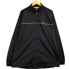 00'S Nike Nylon Jacket Men's Size L Nylon black type Vintage Second Hand