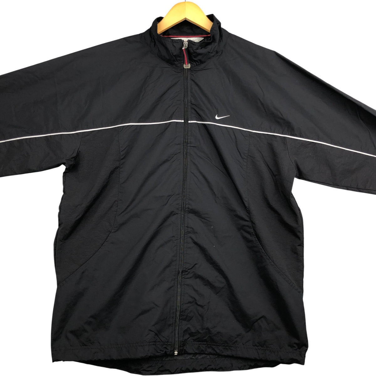 00'S Nike Nylon Jacket Men's Size L Nylon black type Vintage Second Hand