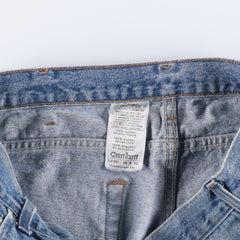 00'S Carhartt Traditional FIT Tapered Denim Pants Men's W36 cotton blue type Vintage Second Hand
