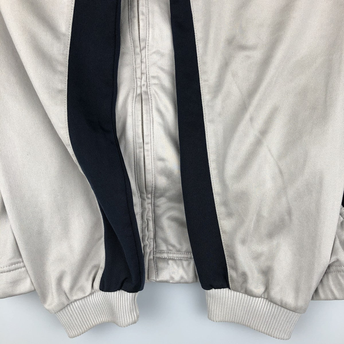 00'S adidas jersey track jacket, men's size S polyester gray type Vintage Second Hand