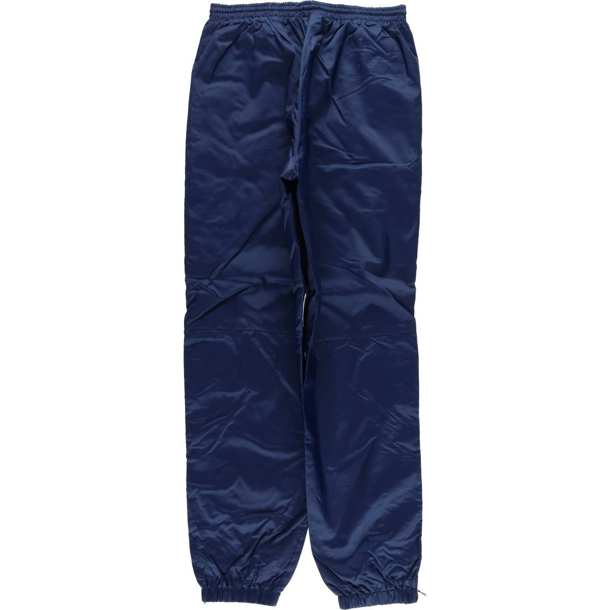 00'S Adidas nylon pants, rustling pants, men's size L Nylon navy blue type Vintage Second Hand