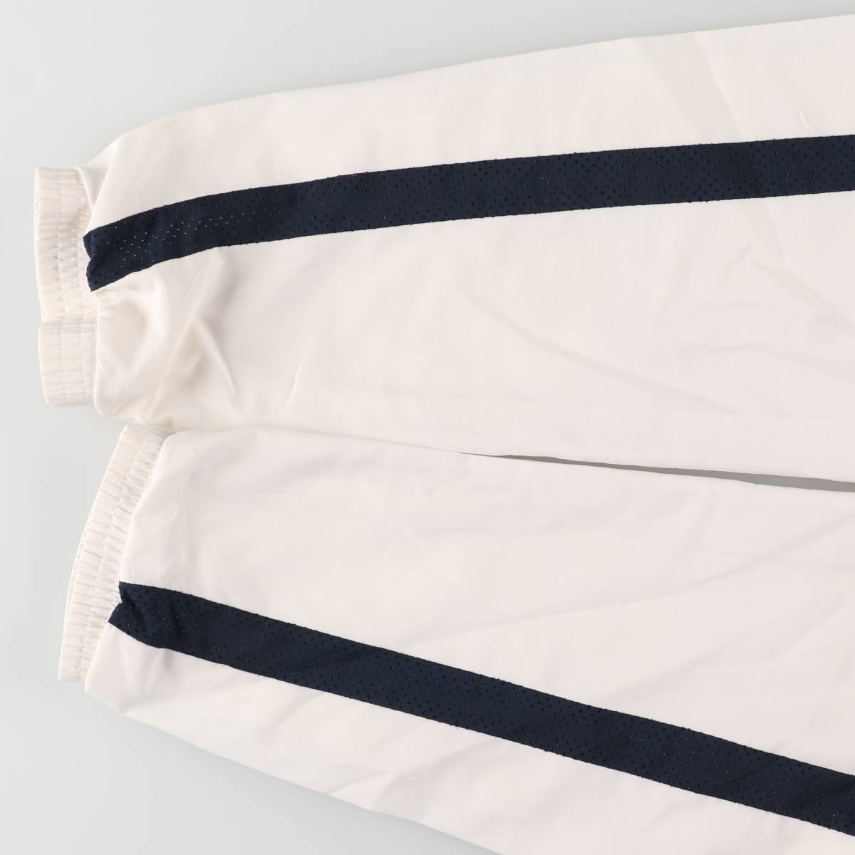00'S adidas windbreaker, men's size M polyester white type Vintage Second Hand