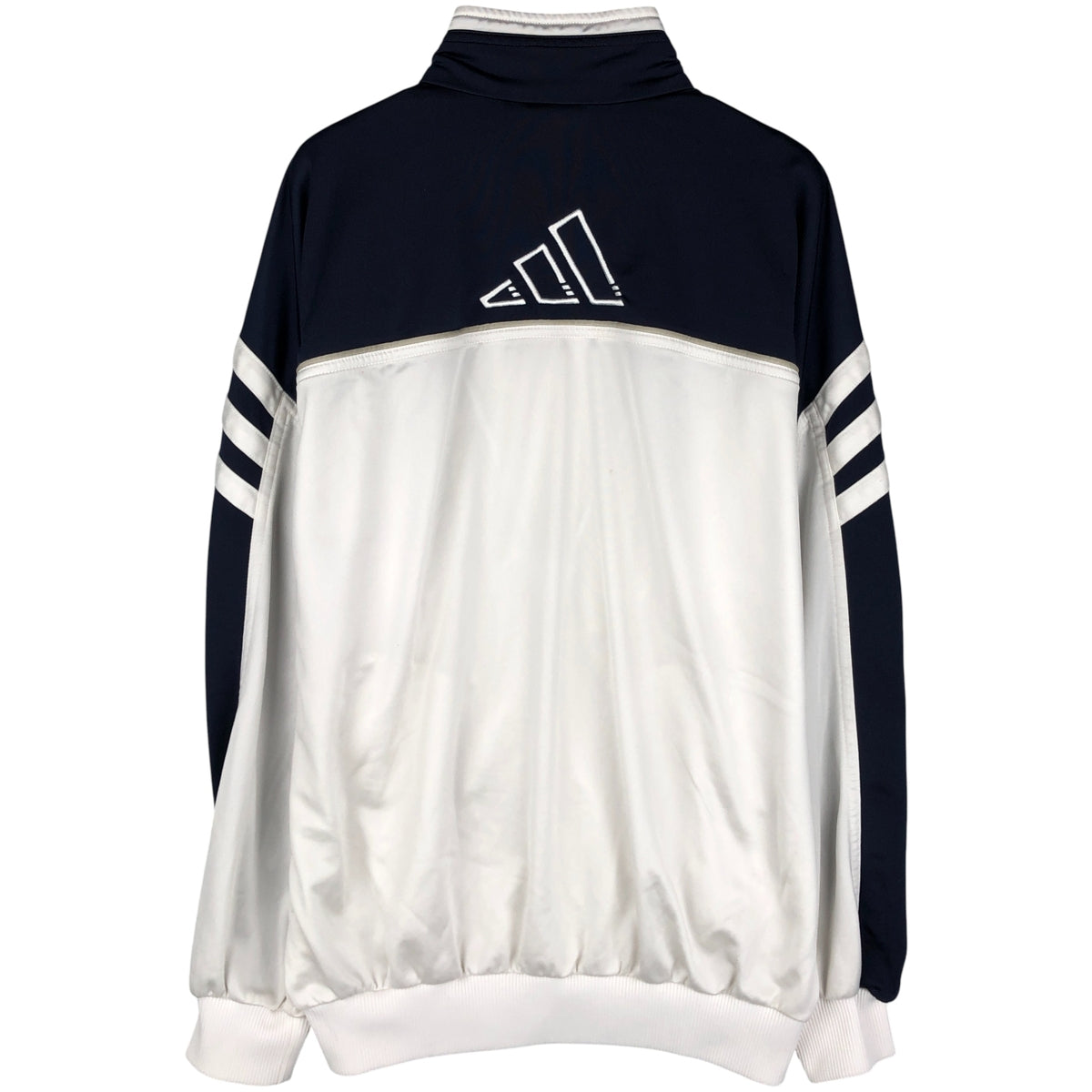 00'S adidas back logo jersey track jacket men's size M polyester white type Vintage Second Hand