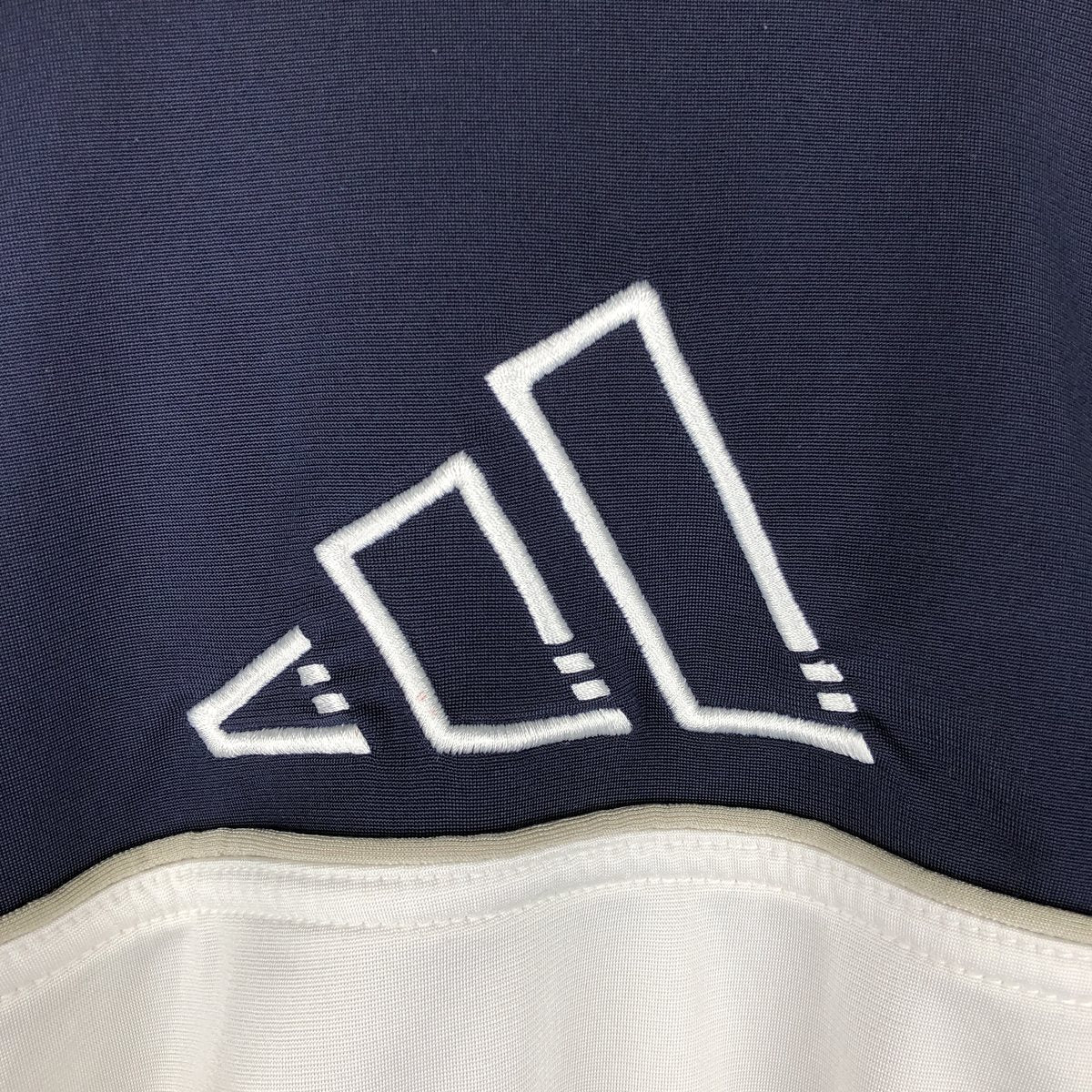 00'S adidas back logo jersey track jacket men's size M polyester white type Vintage Second Hand