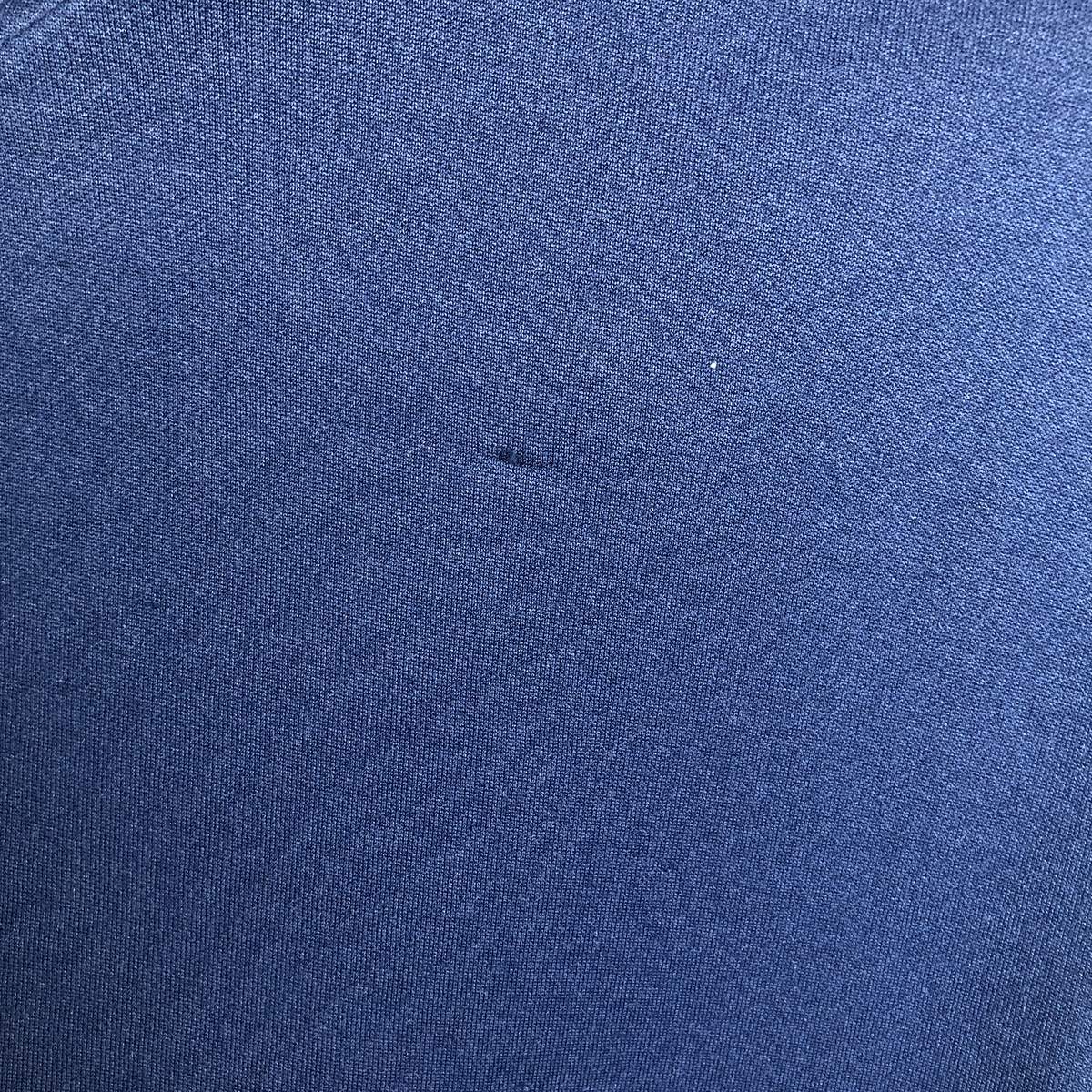 00'S Nike NIKE TEAM Jersey Track Jacket Men's L size polyester navy blue type Vintage Second Hand