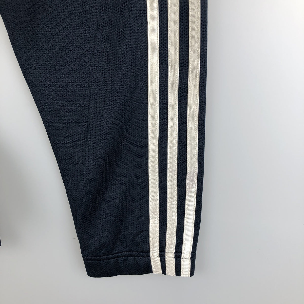 00'S adidas jersey track jacket, men's XL size polyester navy blue type Vintage Second Hand