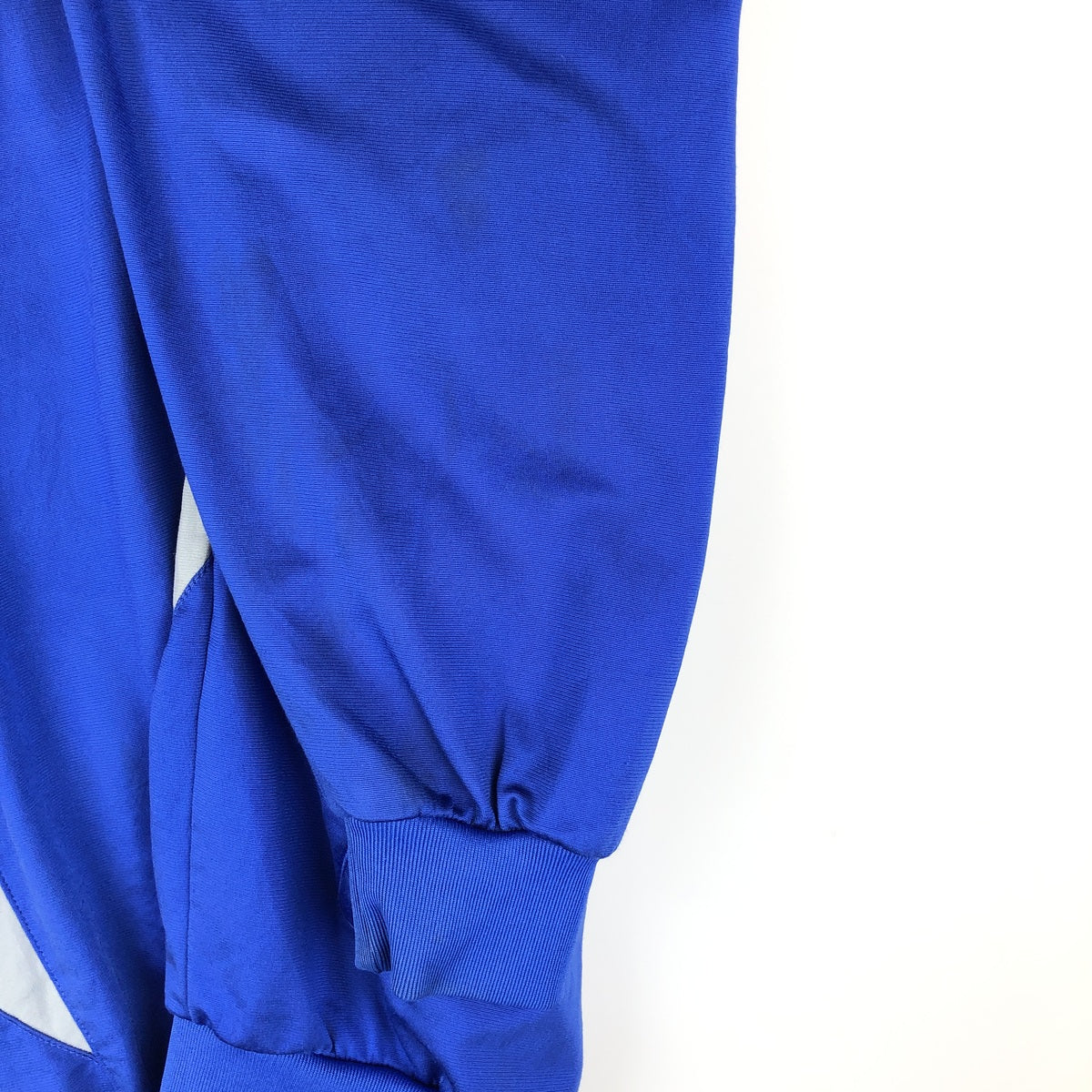 00'S adidas jersey track jacket, men's size L polyester blue type Vintage Second Hand