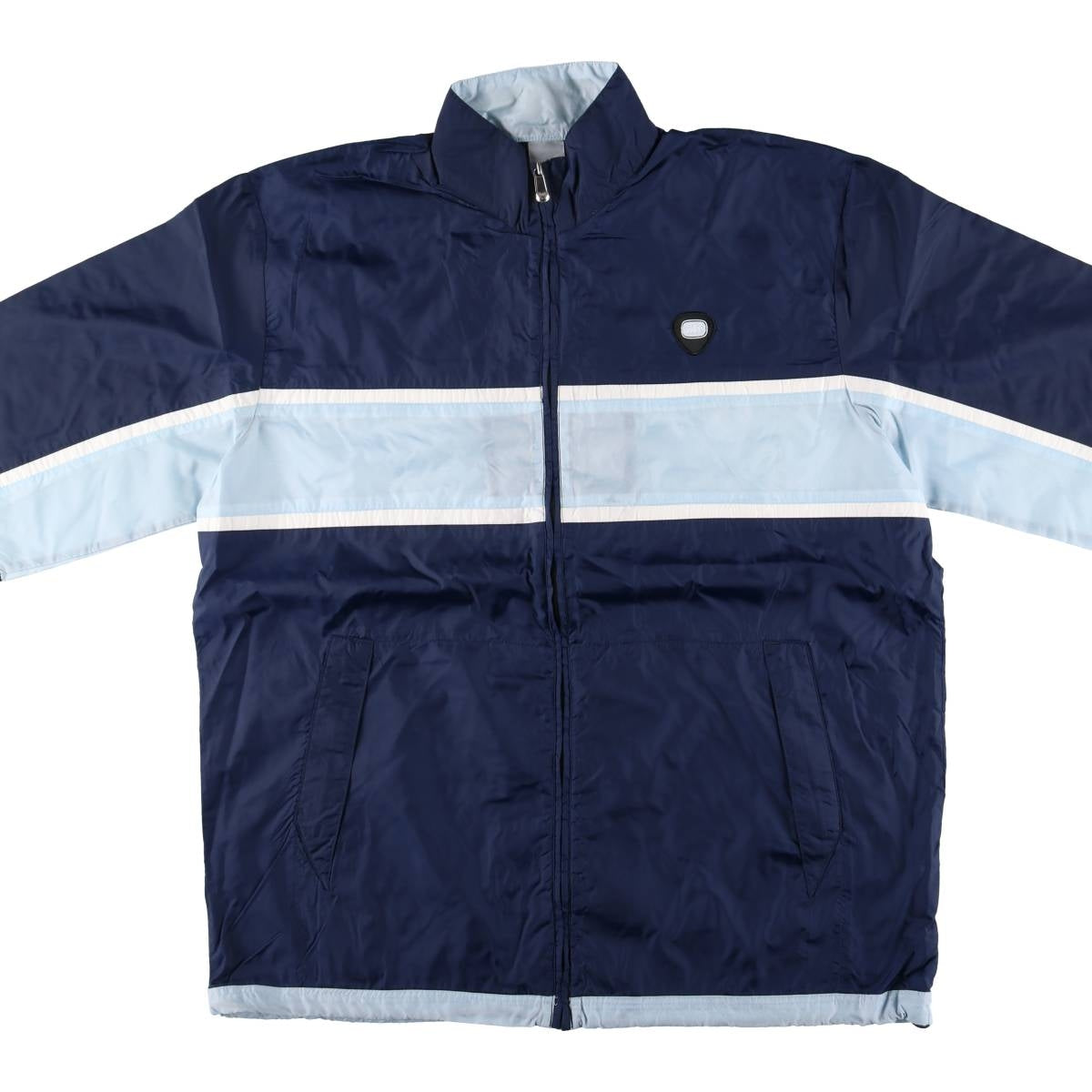 00'S Nike Nylon Jacket Men's XXL Nylon navy blue type Vintage Second Hand