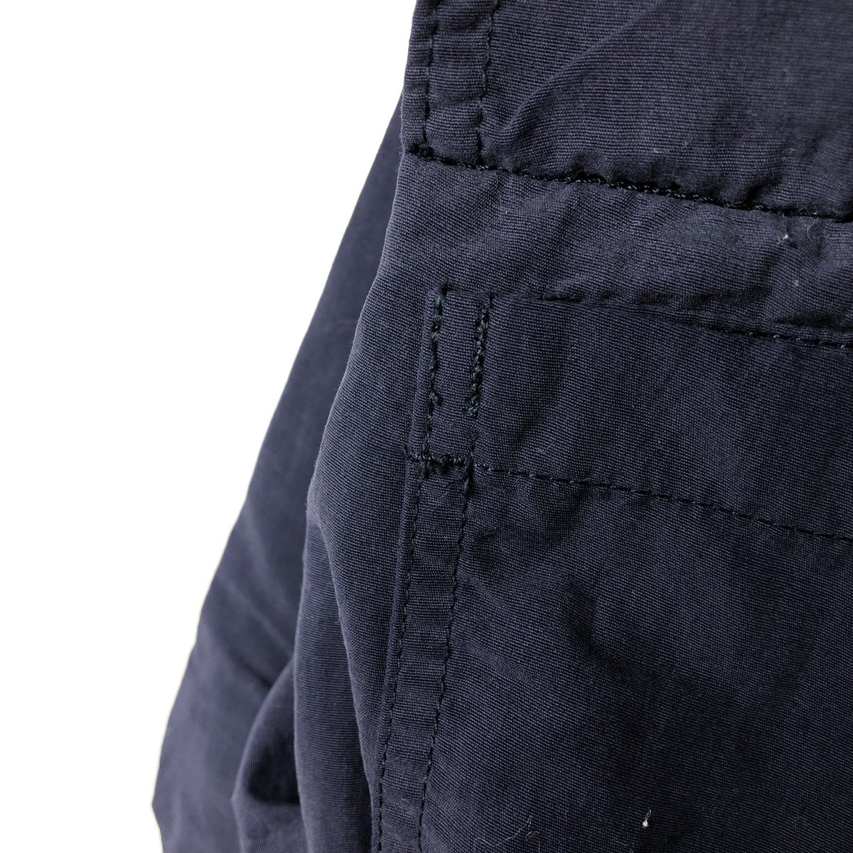00'S Eddie Bauer Mountain Parka Shell Jacket Men's L size Nylon navy blue type Vintage Second Hand