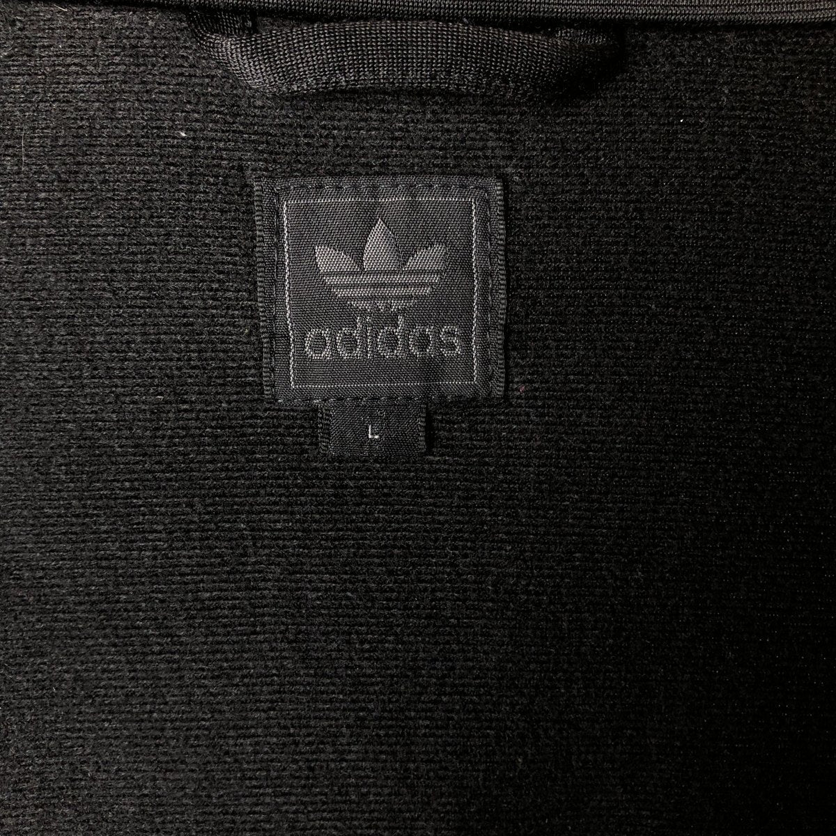 00'S adidas Originals Jersey Track Jacket Men's Size L polyester black type Vintage Second Hand